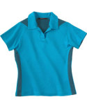 blue womens polo