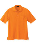 orange mens polo